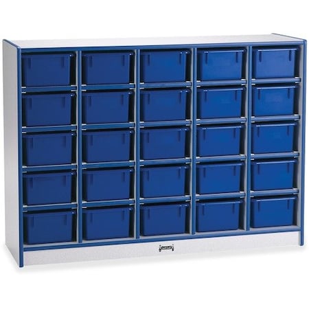 Jonti-Craft CUBBIE, 25 TRAY, WITH BINS, BE JNT0426JCWW003